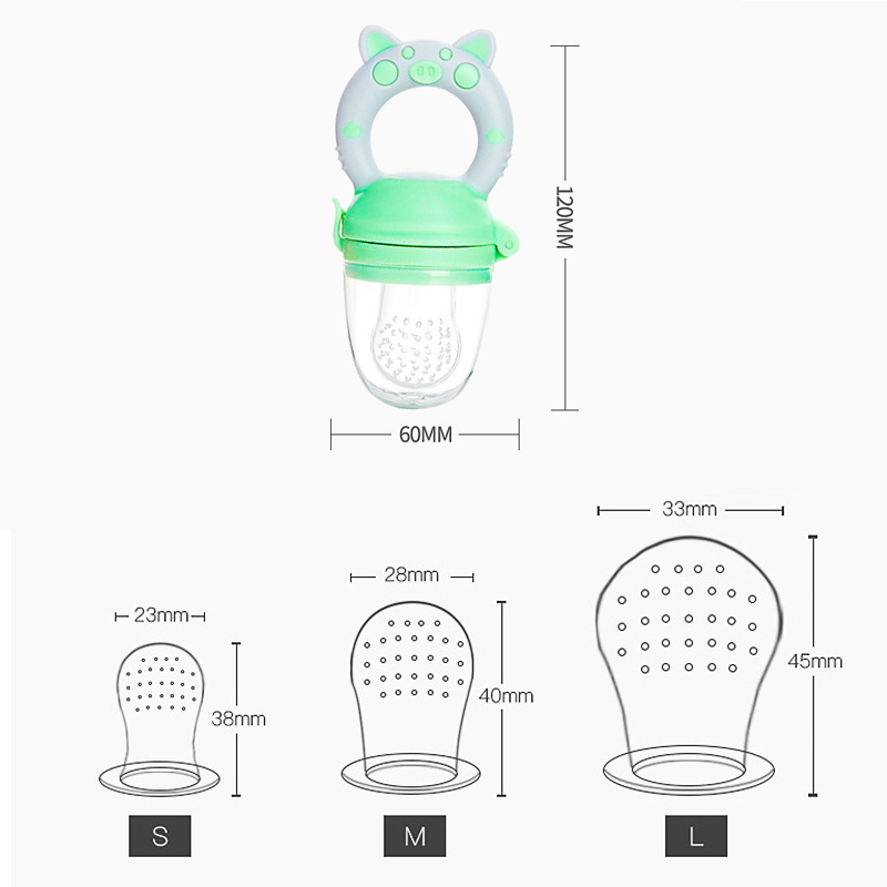 4pcs/set Silicone Fruit & Vege - огляд і ціна Baby Food Bites