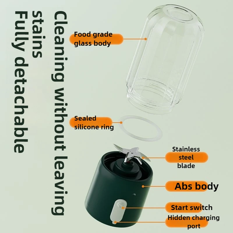 350ml Portable Small Juicing C - огляд і ціна Baby Food Blender