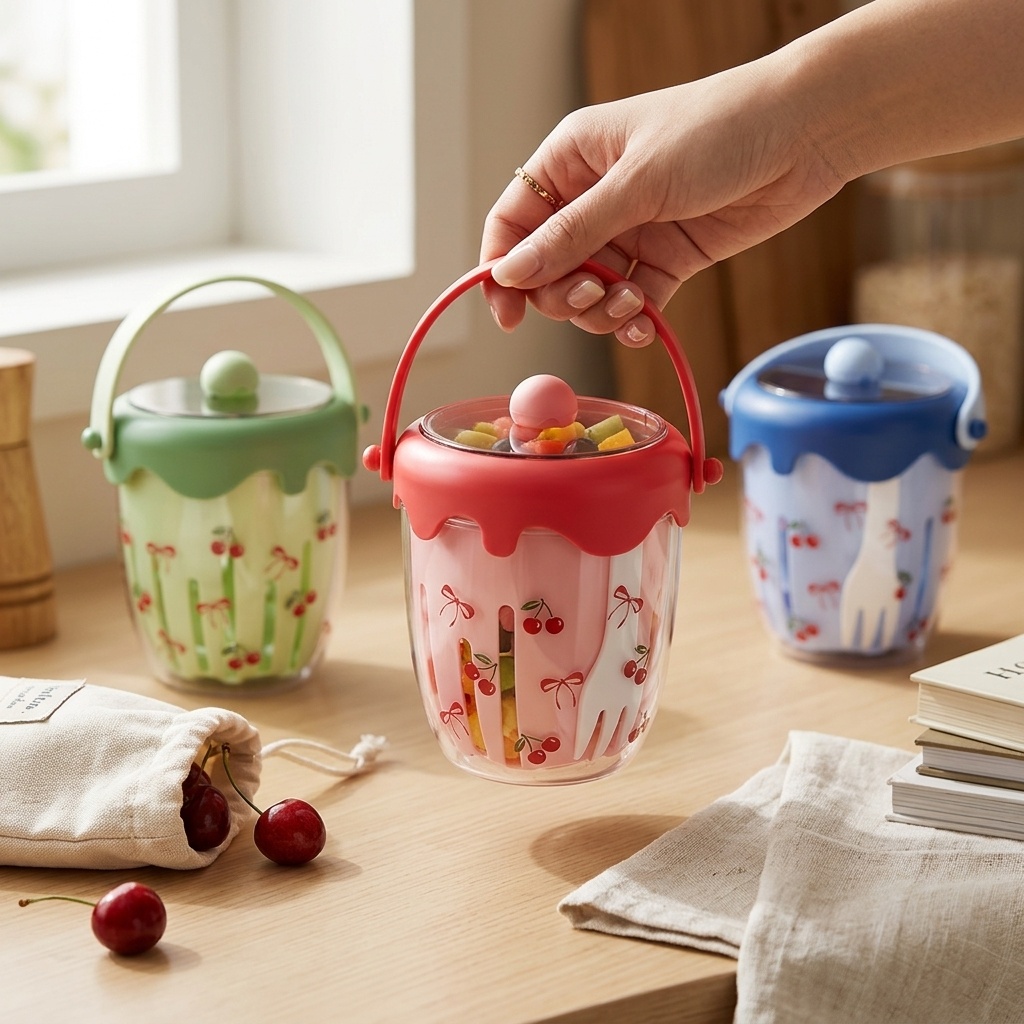 Plastic Double Layer Overnight - огляд і ціна Baby Food Yogurt
