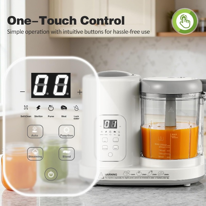 Baby Food Maker Steamer Blende - огляд і ціна Baby Food Blender