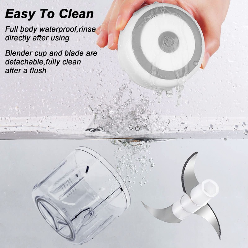 250ML Electric Garlic Grinder  - огляд і ціна Baby Food Blender