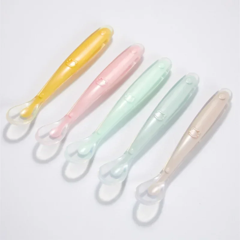 Soft Silicone Baby Spoon Toddl - огляд і ціна Baby Food Bites