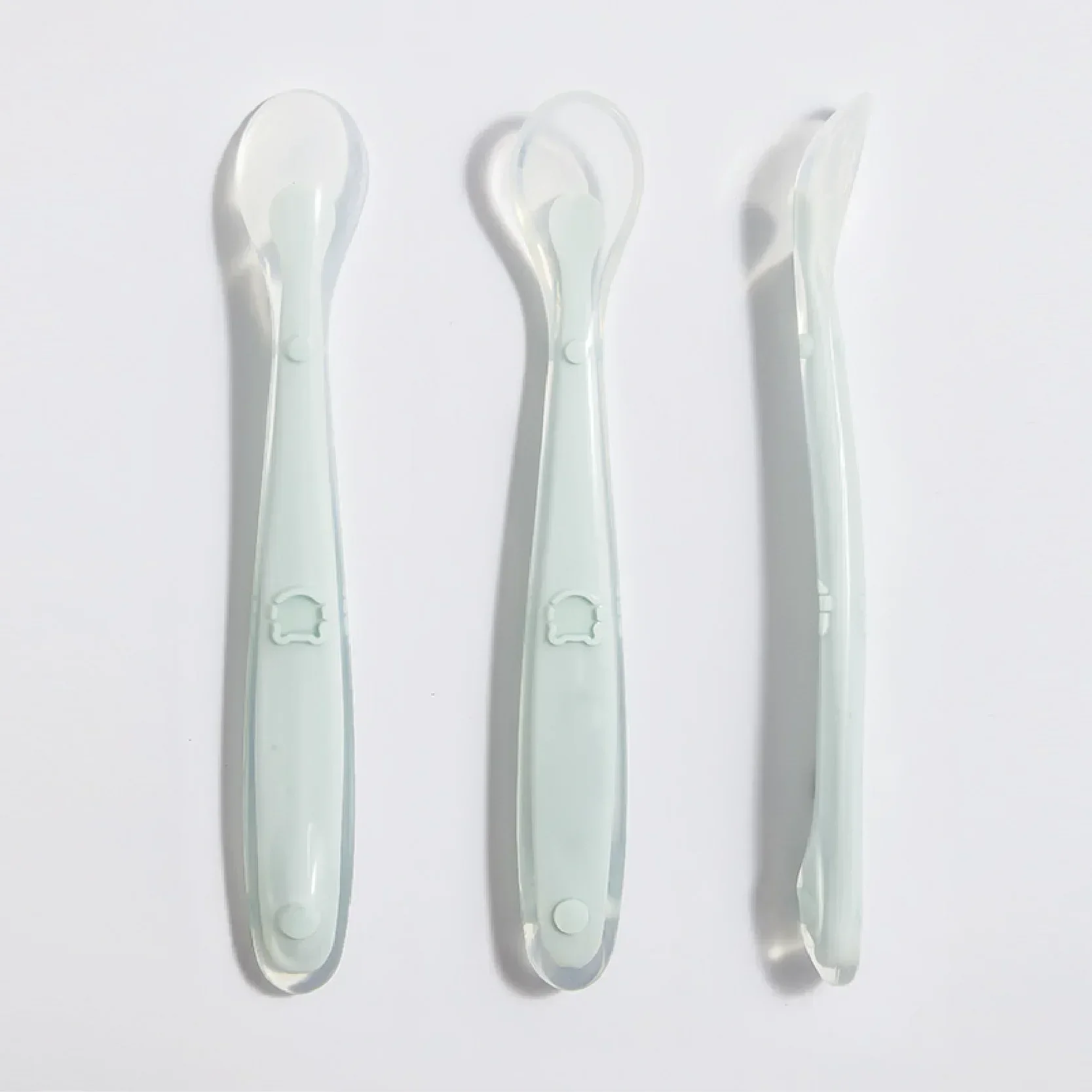 Soft Silicone Baby Spoon Toddl - огляд і ціна Baby Food Bites