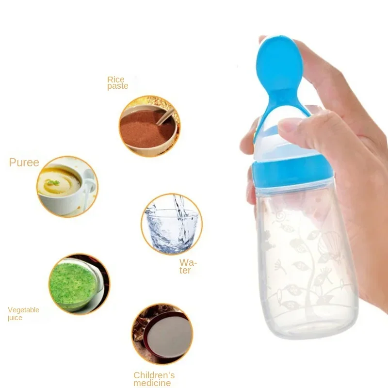 Safe Baby Feeding Bottle Spoon - огляд і ціна Baby Food Bites