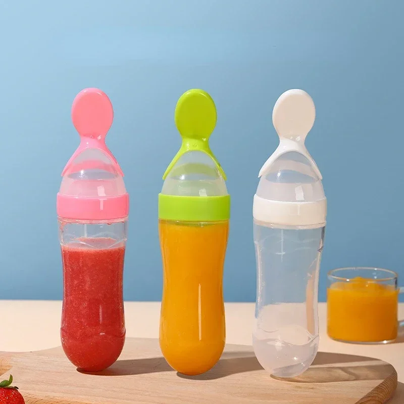 Safe Baby Feeding Bottle Spoon - огляд і ціна Baby Food Bites